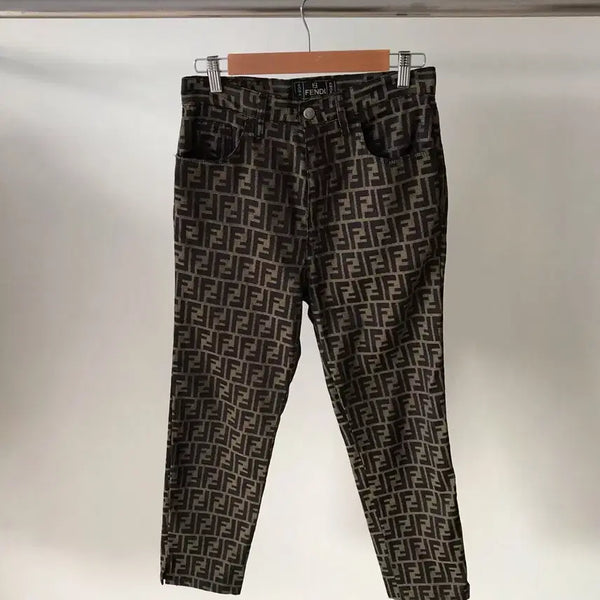 [BUNJANG] Fendi Zucca Pattern Pants / 펜디 주카 패턴 팬츠 바지