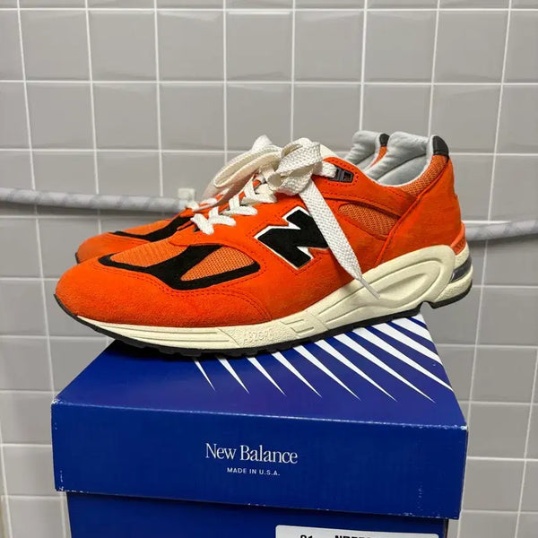 [BUNJANG] New Balance 990v2 Marigold Black 285 / 뉴발란스 990v2 USA 마리골드 블랙 285