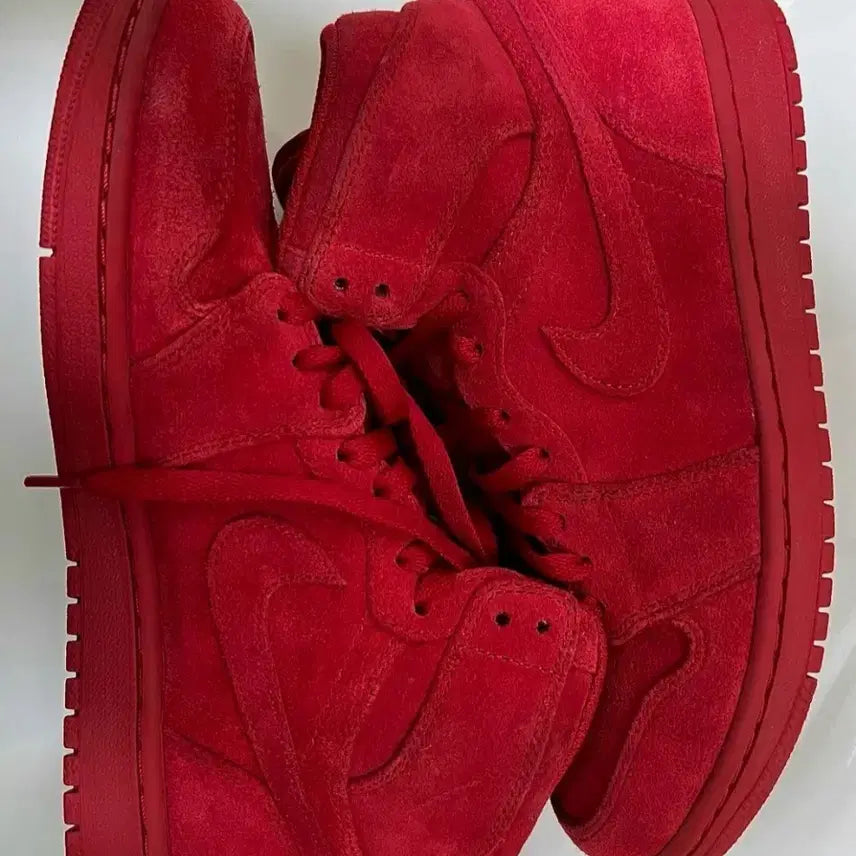 [BUNJANG] Nike Air Jordan 1 Retro High OG Red Suede / 조던 레트로 하이 레드 스웨이드