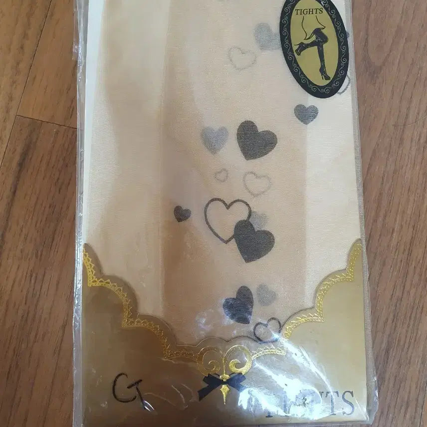 [BUNJANG] Women's Heart Pattern Pantyhose (New) / (새상품/일본)여성용 하트 패턴 팬티스타킹