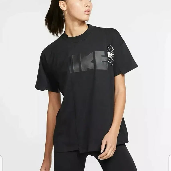 [BUNJANG] Nike x Sacai Hybrid Short Sleeve T-shirt / 나이키x사카이 콜라보 반팔 티셔츠
