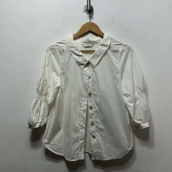 [BUNJANG] JOOK Women's 7/10 Sleeve Shirring Shirt Blouse Size 55 / 주크 여성 7부소매 셔링 셔츠 남방 55사이즈