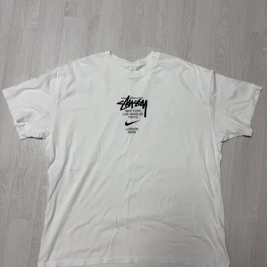 [BUNJANG] Nike x Stussy World Tour T-Shirt / [US사이즈 / 2XL] 나이키x스투시 월드투어 반팔