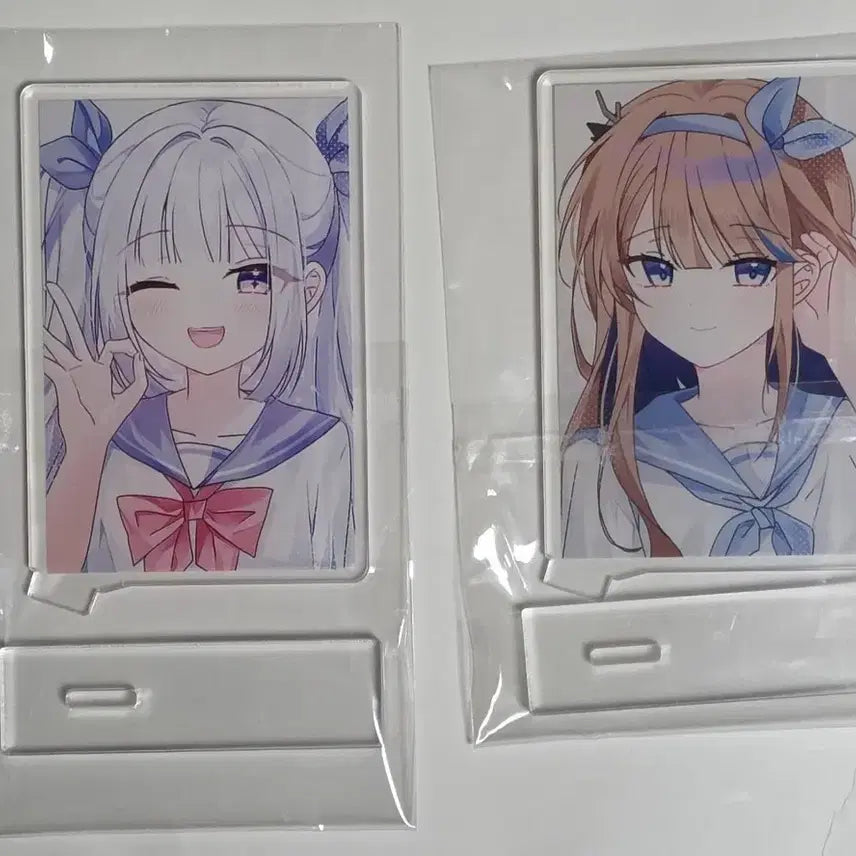 [BUNJANG] Stellive Kanna & Yuni Acrylic Stand Bundle Set / 스텔라이브 칸나,유니 아크릴 일괄 양도