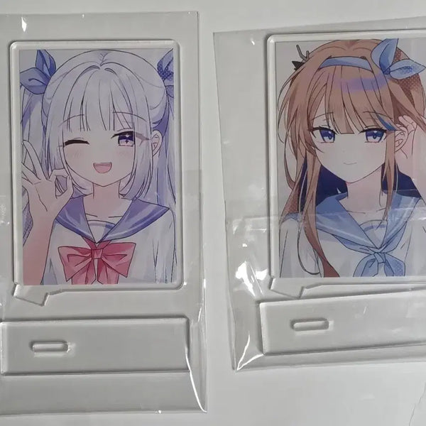 [BUNJANG] Stellive Kanna & Yuni Acrylic Stand Bundle Set / 스텔라이브 칸나,유니 아크릴 일괄 양도