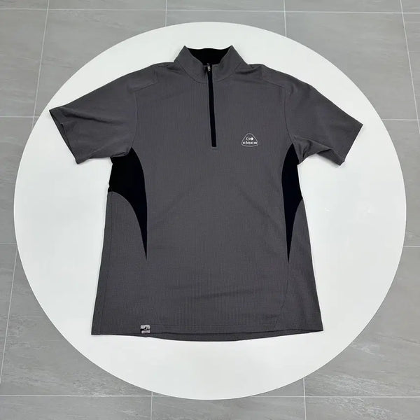 [BUNJANG] EIDE Functional Half-Zip Short Sleeve T-Shirt XL / EIDE 아이더 기능성 하프집업 반팔티 XL 105