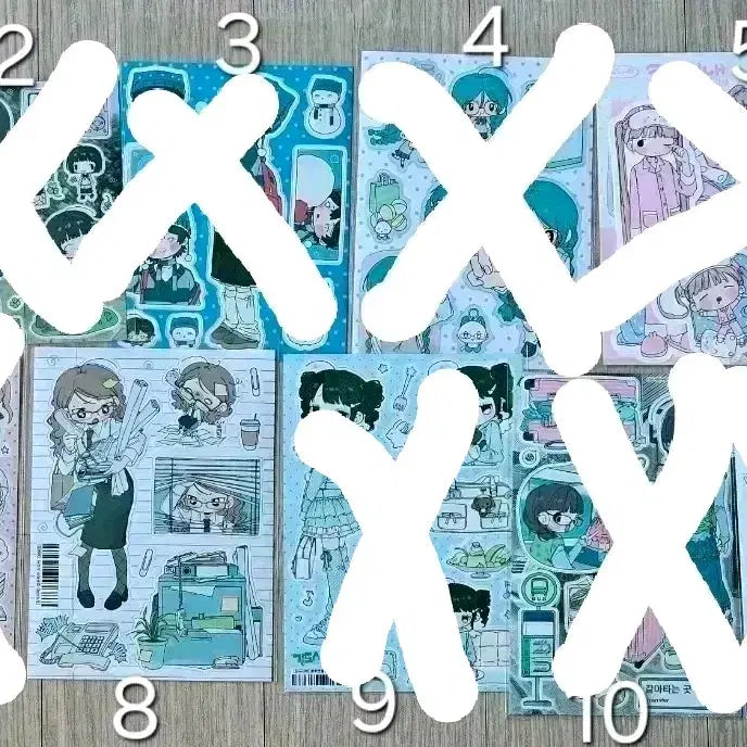 [BUNJANG] Kimdosirak Sticker Pack / [스티커 판매] 김도시락