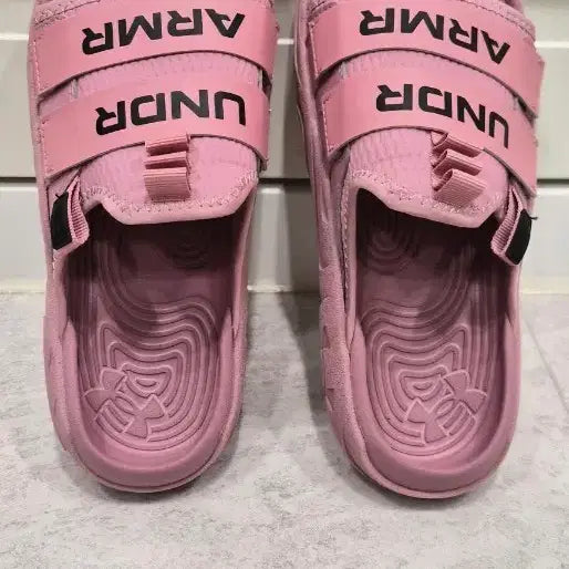 [BUNJANG] Under Armour UA Alpha Slide Pink Slippers / 언더아머핑크 UA알파슬라이드핑크 슬리퍼