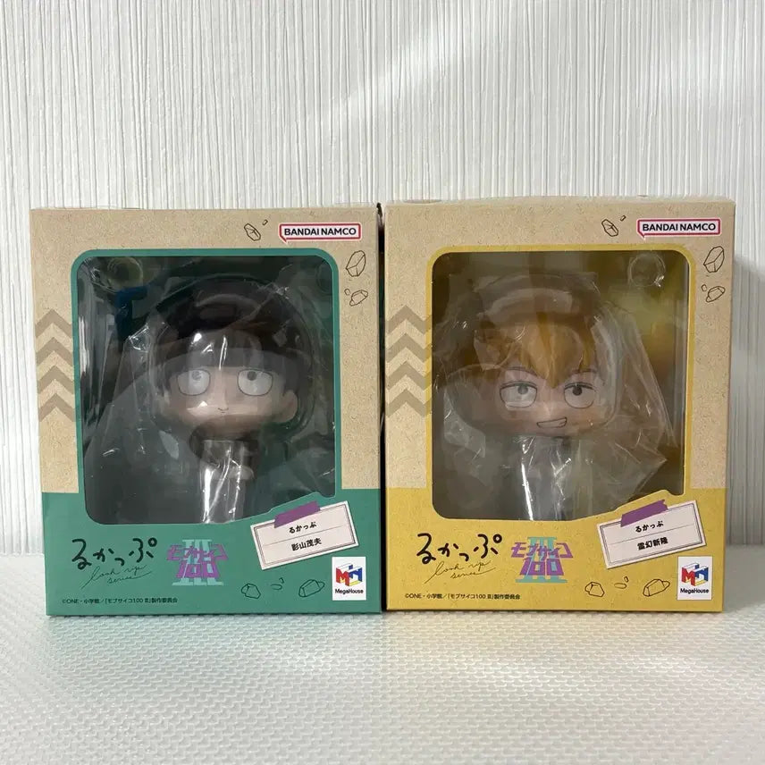 [BUNJANG] Mob Psycho 100 Look Up Figure Mob, Reigen Plush, Acrylic Set / 모브사이코 100 룩업 피규어 몹싸 모브 레이겐 누이 아크릴 넨도