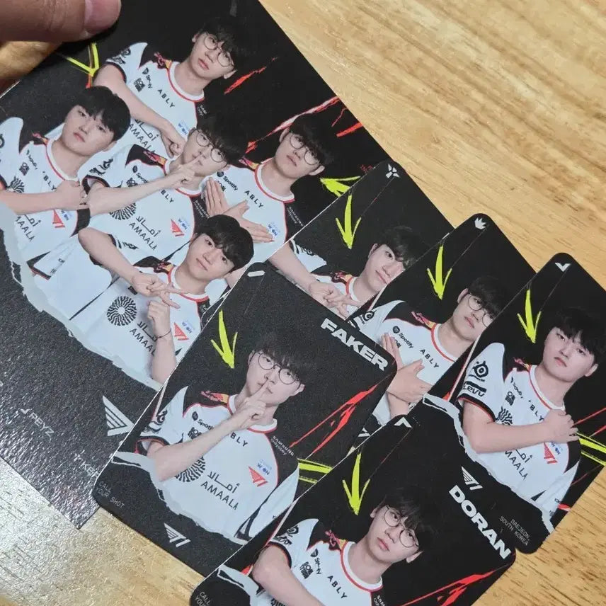 [BUNJANG] T1 MSI Photocard Postcard Set / T1 msi 포카엽서세트