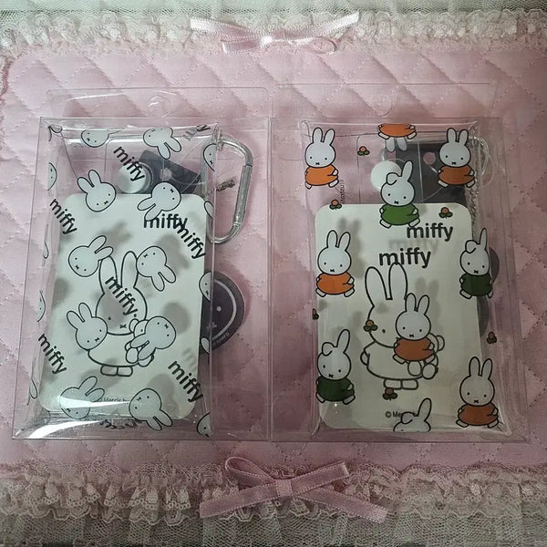 [BUNJANG] Miffy Clear Carabiner Pouch (2 Types) / 미피 투명 카라비너 파우치 2종