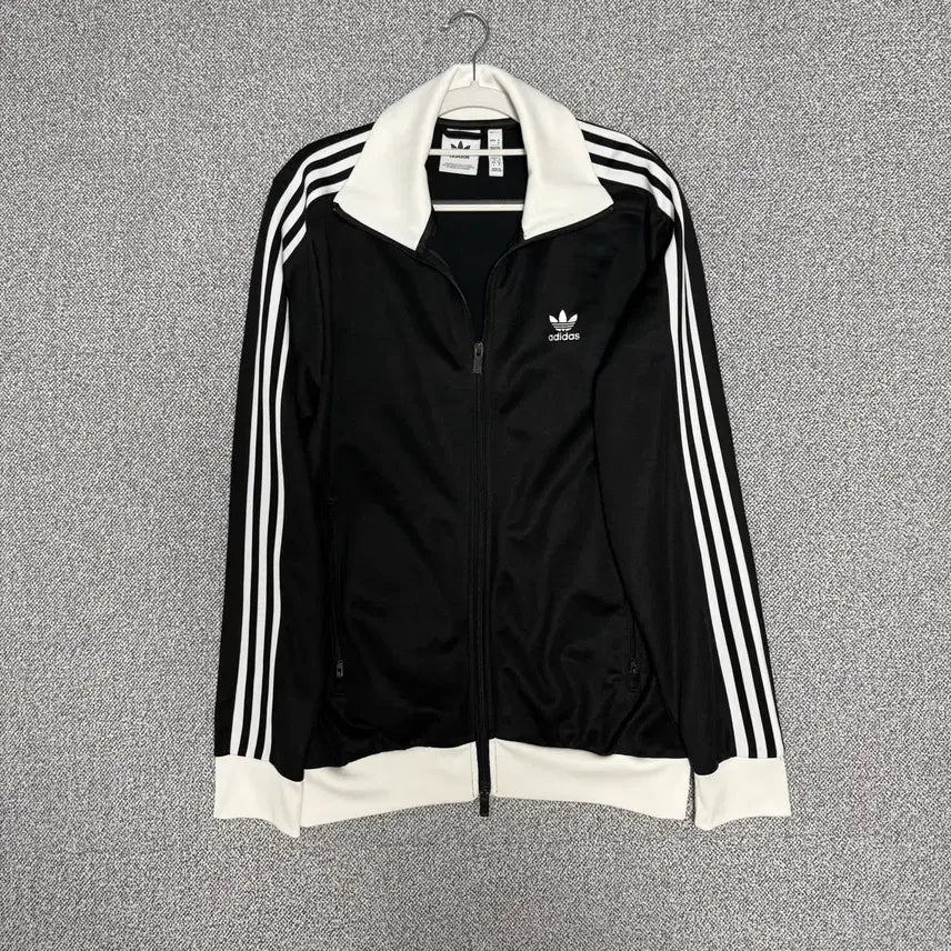 [BUNJANG] Adidas Beckenbauer Track Top - Black White (L) / 아디다스 베켄바우어 져지 블랙 화이트 L 트랙탑 검흰