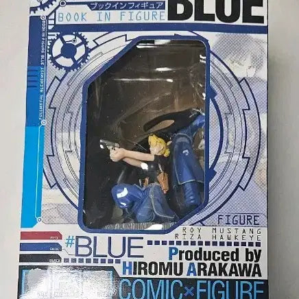[BUNJANG] Fullmetal Alchemist Blue Book Figure & Mustang Hawkeye Gacha Figure Bundle Set / [일괄]강철의 연금술사 블루북 피규어+머스탱 호크아이 가챠 피규어