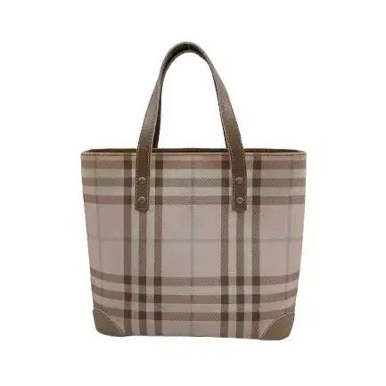[BUNJANG] Burberry Pink Nova Check Tote Bag / 버버리 핑크 노바체크 토트백