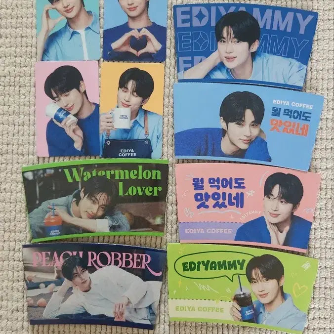 [BUNJANG] Byeon Woo Seok Ediya Photocard + Cup Holder / 변우석 이디야포토카드+컵홀더