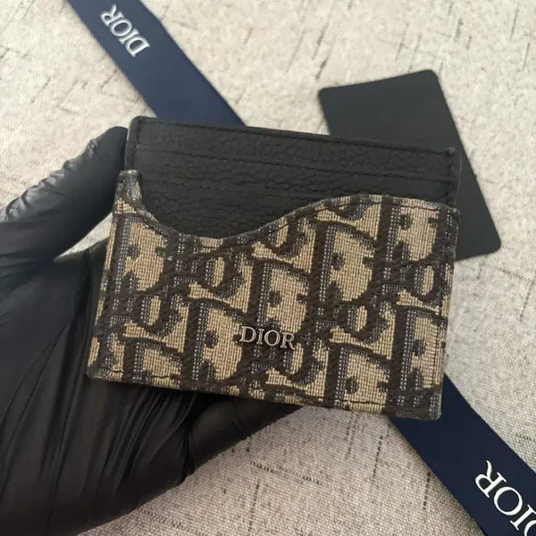 [BUNJANG] Dior Oblique Saddle Card Holder / [상태최상]디올 오블리크 새들 카드지갑