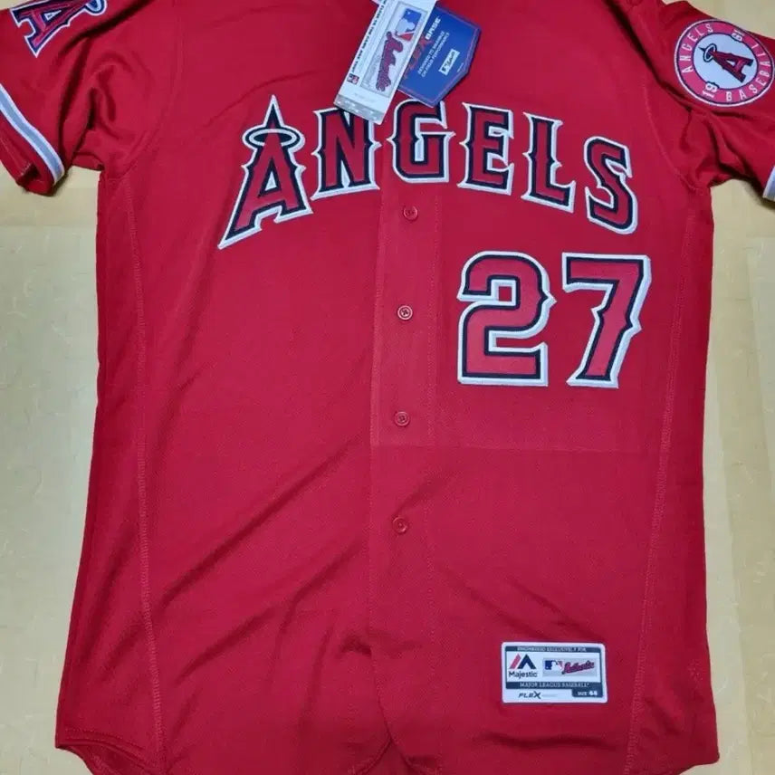 [BUNJANG] MLB Los Angeles Angels Mike Trout Authentic Jersey / mlb 마이크 트라웃 어센틱 유니폼
