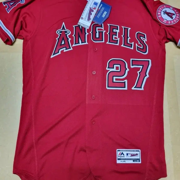 [BUNJANG] MLB Los Angeles Angels Mike Trout Authentic Jersey / mlb 마이크 트라웃 어센틱 유니폼