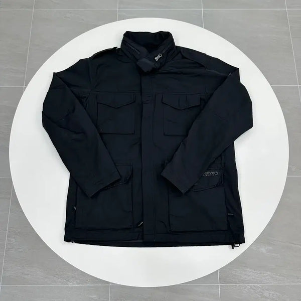 [BUNJANG] Discovery Expedition M65 Field Jacket Black XL / 디스커버리 익스페디션 블랙 M65 필드 재킷 XL 105 지퍼고장