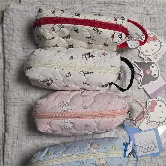 [BUNJANG] Sanrio Quilted Pouch (4 Designs) / 산리오 파우치 4종류