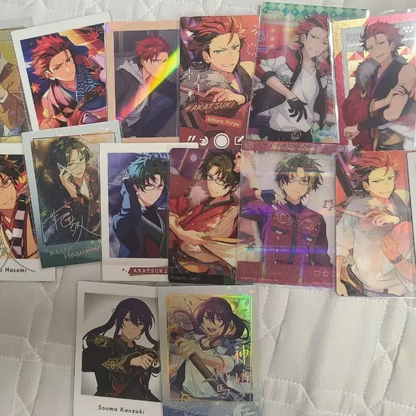 [BUNJANG] Ensemble Stars! Kurenai Photocard Bundle Set / 앙스타 홍월 포카 일괄