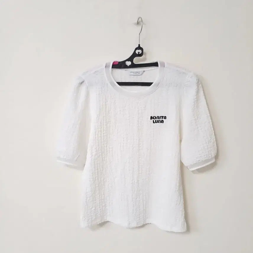 [BUNJANG] Crocodile Lady Women's Short Sleeve T-Shirt / (크로커다일레이디)여자반팔티(세탁완료)