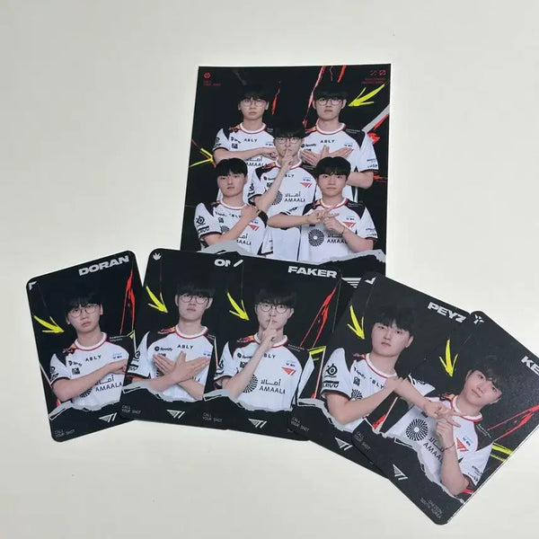 [BUNJANG] T1 MSI Limited Edition Photocard + Postcard Set / 티원 msi 한정판 포토카드+엽서