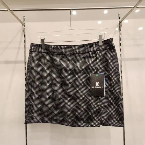 [BUNJANG] W.ANGLE Pattern Mini Skirt / W.ANGLE 패턴 스커트 (새상품)