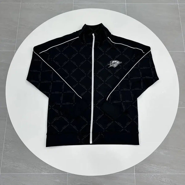 [BUNJANG] NBA Oklahoma City Thunder Zip-Up Jacket / NBA 오클라호마 시티 져지 L 95