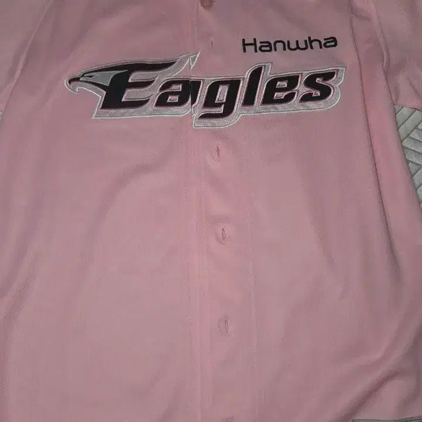 [BUNJANG] Hanwha Eagles Pink Uniform (Standard Fit, Size 90, No Name) / 한화이글스 핑크유니폼 핑니폼 일반핏 90 노마킹