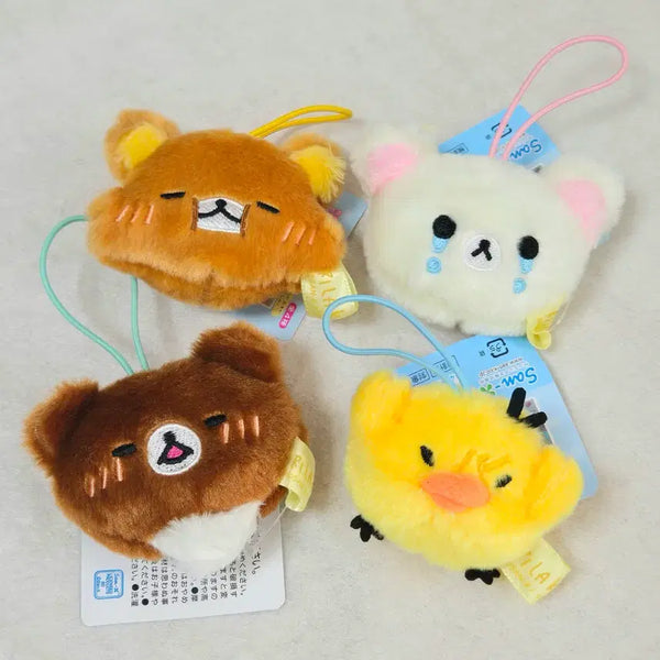[BUNJANG] Rilakkuma Korilakkuma Chairoikoguma Kiiroitori Mascot Today's Mood Plush Set / 리락쿠마 코리락쿠마 차이로이코구마 키이로이토리 마스코트 오늘의 기분