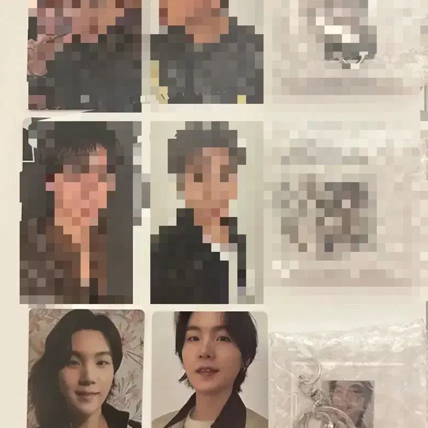 [BUNJANG] BTS Suga Arirang Lucky Draw Photocard & Keyring Set / BTS 방탄소년단 아리랑 특전 슈가 suga