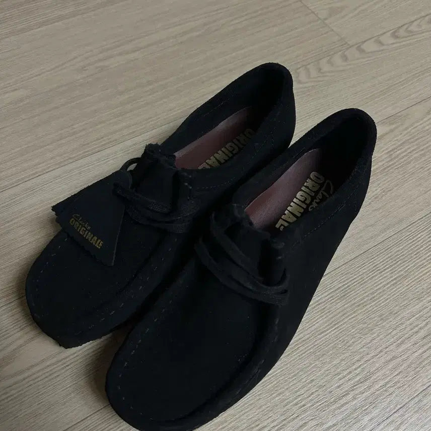 [BUNJANG] Clarks Wallabee Black Suede / [uk4] 클락스 왈라비 블랙 스웨이드