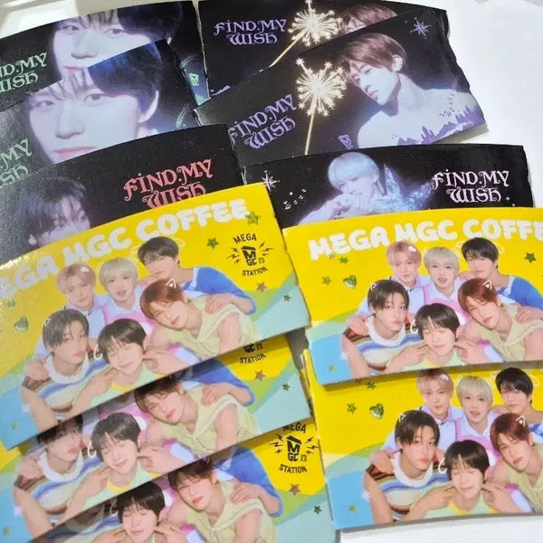 [BUNJANG] NCT-WISH Megacoffee Cup Sleeve Bundle Set / (전부2800원) 엔시티위시 메가커피 컵홀더 일괄