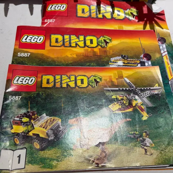 [BUNJANG] LEGO Creator 3-in-1 Dino 5887 Instruction Manuals / 레고 5887 디노
