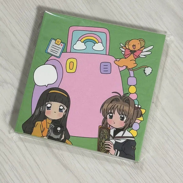[BUNJANG] Cardcaptor Sakura Memo Pad / 카드캡터 체리 떡메모지 노트
