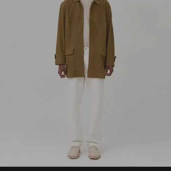 [BUNJANG] Brown Yak Suede Car Coat / 브라운야드 스웨이드 카코트