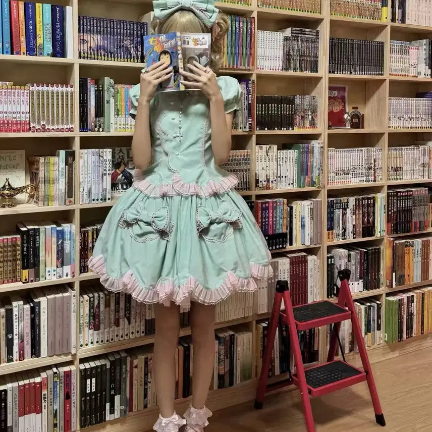 [BUNJANG] Lolita Dress Set / 타오바오 중브 로리타 드레스