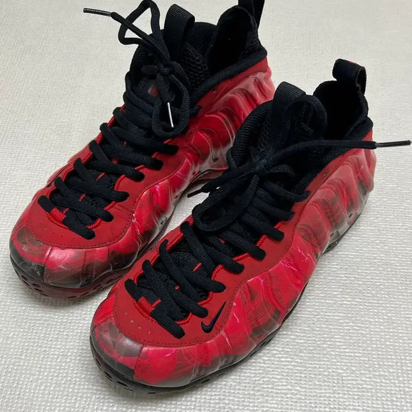 [BUNJANG] Nike Air Foamposite One Doernbecher Elijah Diggins Red/Black US 9 (270mm) 2013 / 나이키 에어 폼포짓원 도언베커 270