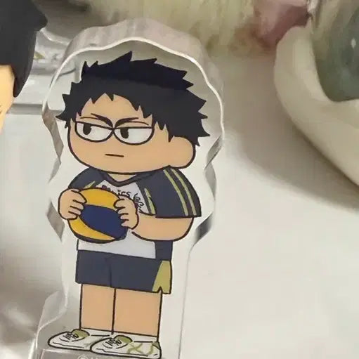 [BUNJANG] Haikyuu Akaashi Keiji Jirori Acrylic Block Corotto / 하이큐 아카아시 지로리 아크릴 블럭 코롯토