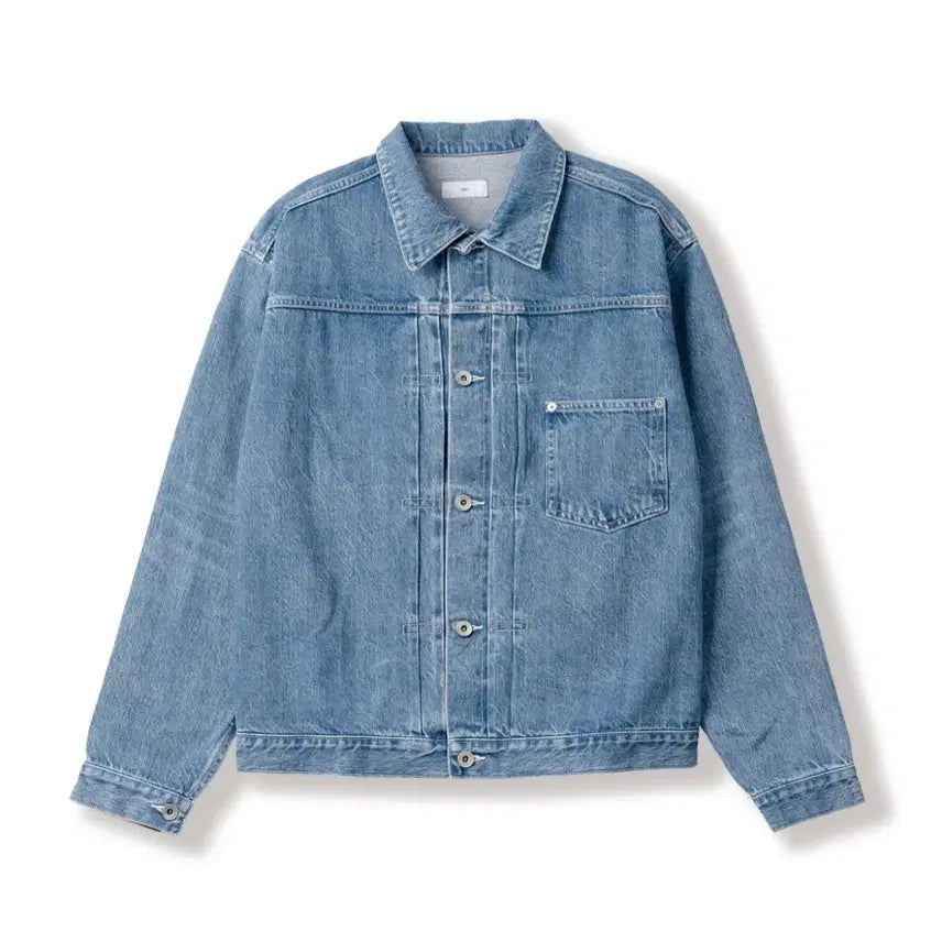 [BUNJANG] Steadyest Weare Selvage Denim Jacket Medium Blue Size 2 / [SEW] 셀비지 데님 자켓 (미디엄 블루) 2사이즈 스테디에브리웨어