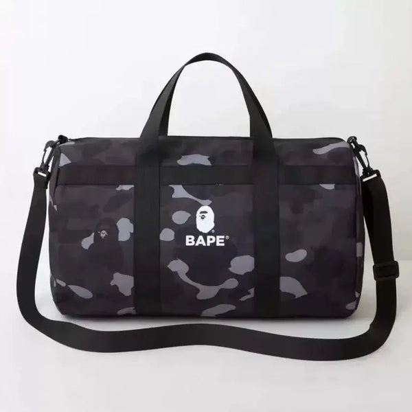 [BUNJANG] BAPE Black Camo Duffle Bag / 국내배송 / 베이프 블랙카모 더플백 정품 새제품 _ 국내배송