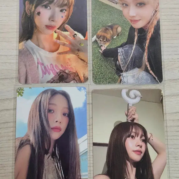[BUNJANG] aespa Synk #1 Karina Winter Photocard Bundle Set / 에스파 싱크 #1 카리나 포카 윈터 앨포 카리나 응원봉 2차 일괄