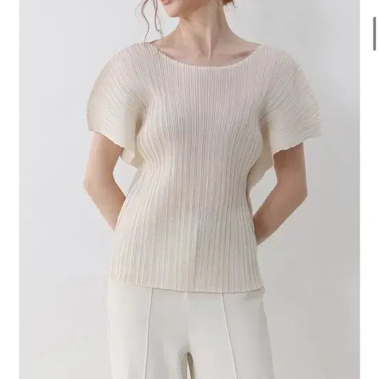 [BUNJANG] Pleatsmood Pleats Blouse / 플리츠무드 플리츠 블라우스
