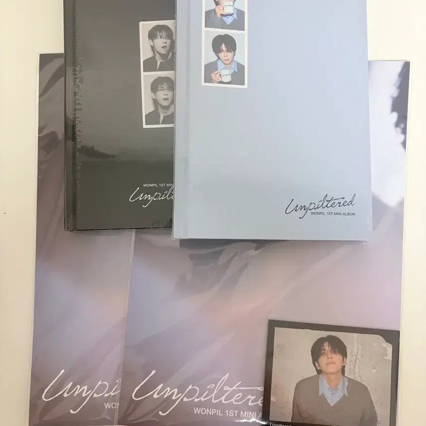 [BUNJANG] Day6 Wonpil Unfiltered Album Bundle (2 Albums + Poster) / 데이식스 원필 언필터드 앨범 2개+포스터+생카이벤트