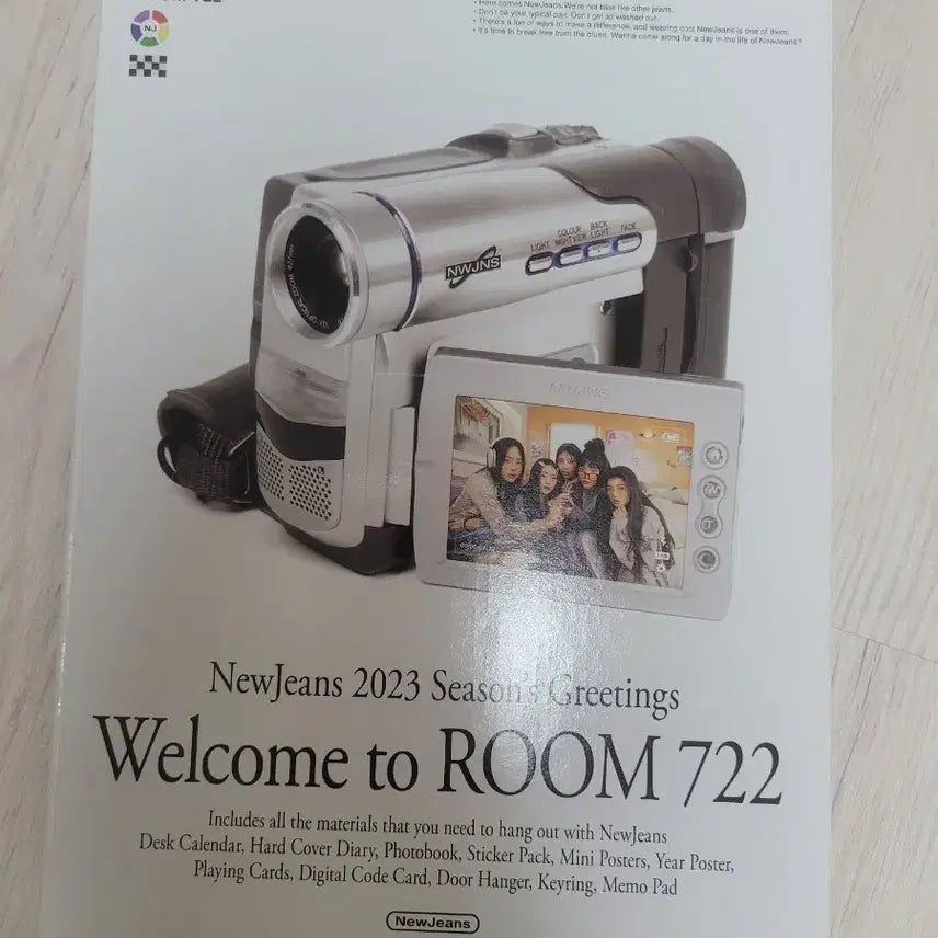 [BUNJANG] NewJeans 2023 Season's Greetings 'Welcome to ROOM 722' Set / 2023년 뉴진스 시즌그린팅