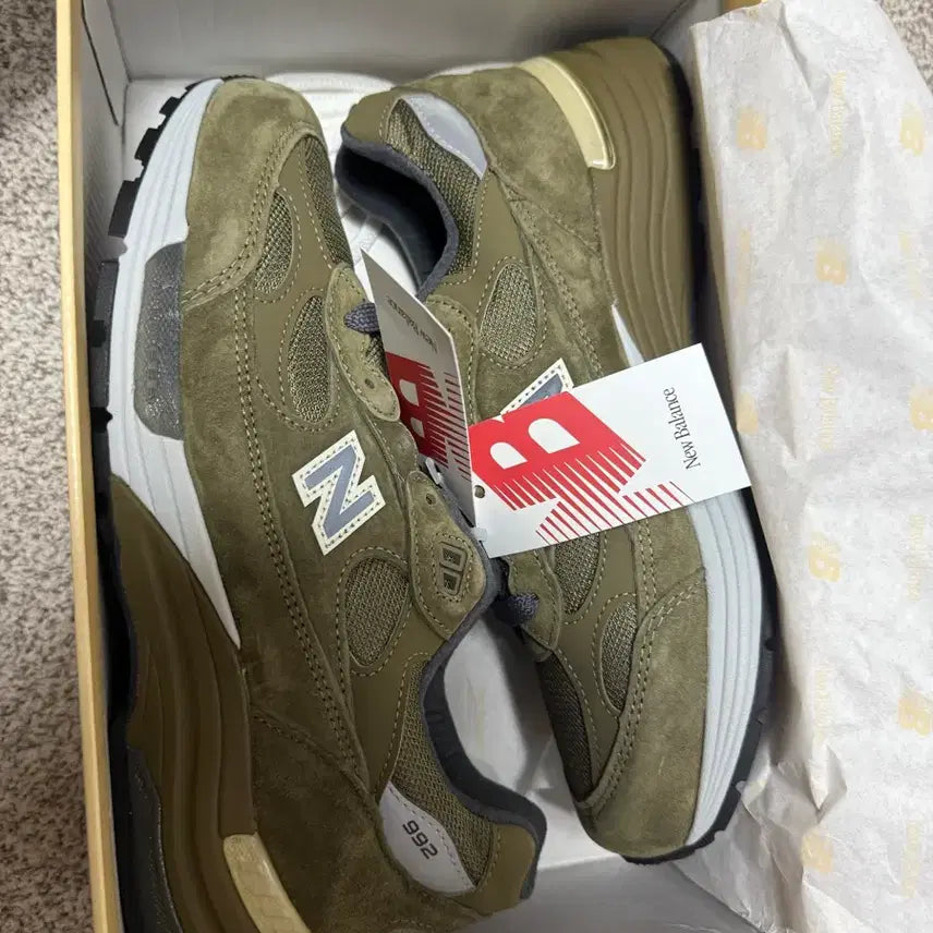 [BUNJANG] New Balance 992 GL Dark Camo Sneakers / 992 gl 다크카모