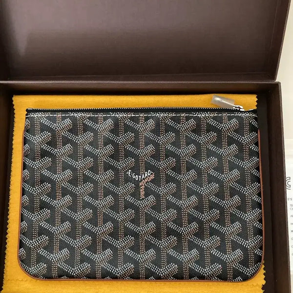 [BUNJANG] Goyard Clutch PM Black Brown / 고야드 클러치 pm 정품