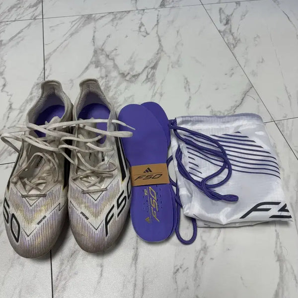 [BUNJANG] Adidas F50 Elite AG Road to Glory Pack Soccer Cleats / [280] 아디다스 F50 엘리트 AG 로드 투 글로리팩