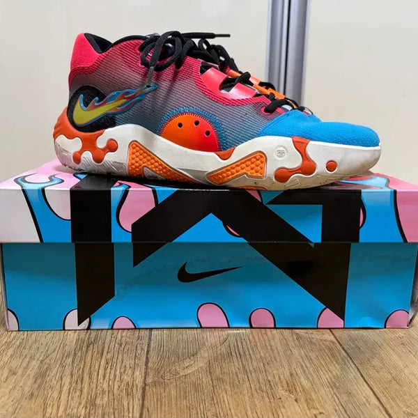 [BUNJANG] Nike x Hot Wheels PG 6 EP Siren Red Sneakers / 나이키 x 핫 휠 PG 6 EP 사이렌 레드 270